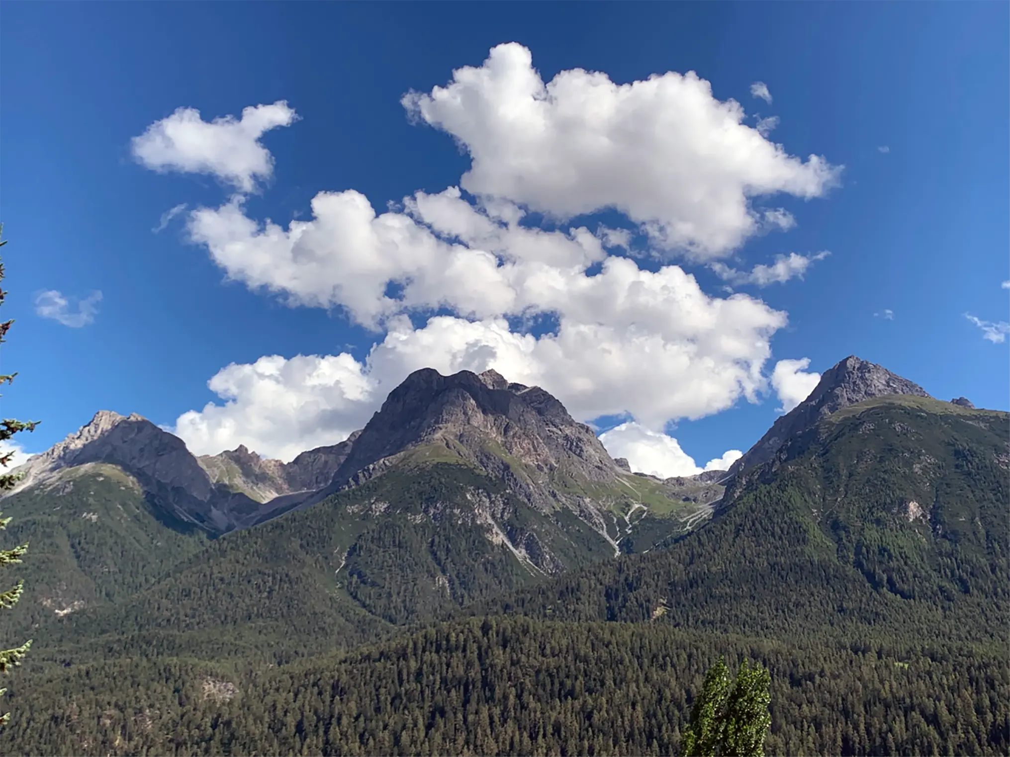 Scuol im Sommer